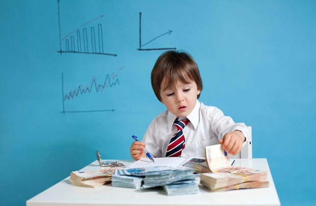 giáo dục tài chính cho trẻ