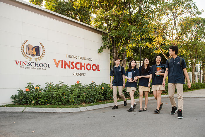 Học sinh tự tin bước vào kỳ thi đầu vào lớp 6 tại Vinschool